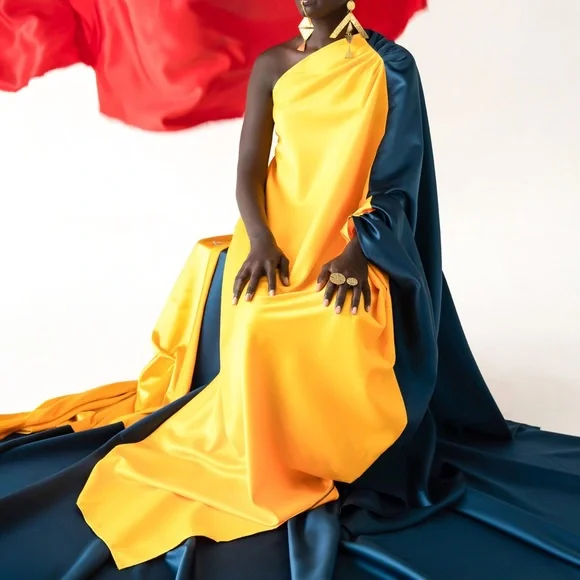 ONE SIZE 2 WAY off shoulder dress sz. 0-18 - Picture 5 of 16